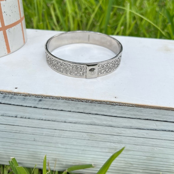 Authentic Silver Coach Bangle Y2K - Picture 9 of 12
